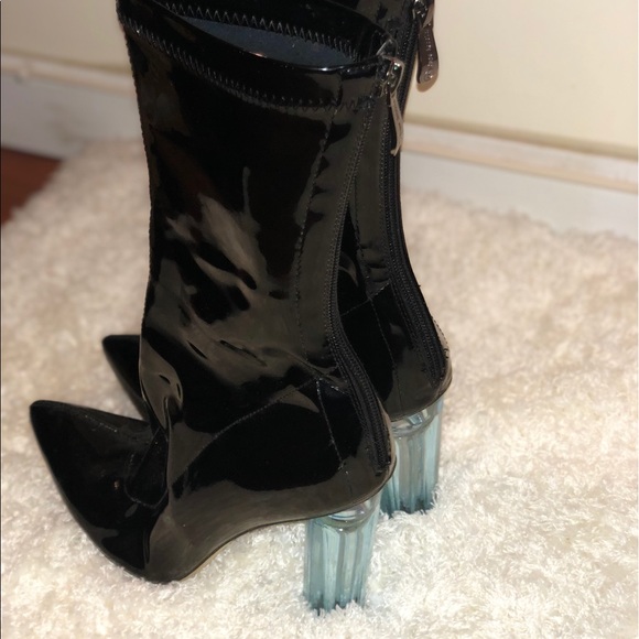 Faux Leather Boots - Picture 3 of 6
